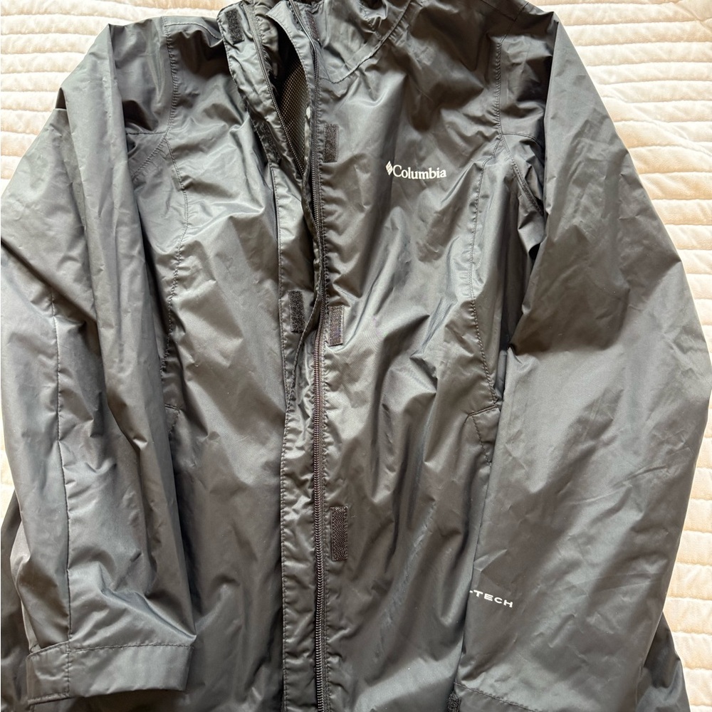 Columbia Black Hooded Jacket